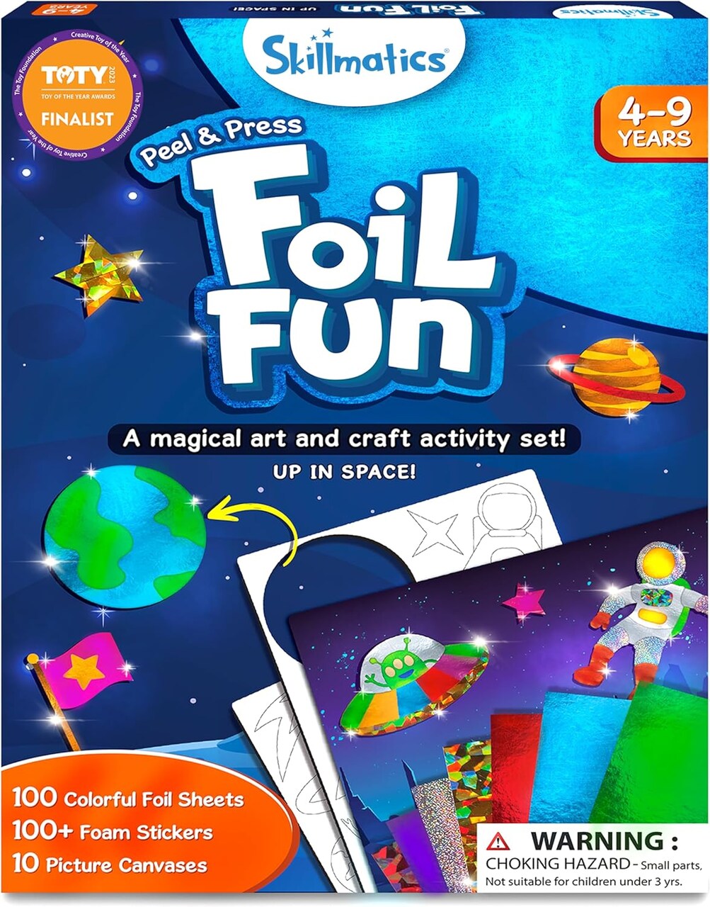 Foil Fun - Space, No Mess Art for Kids, Craft Kits & Supplies